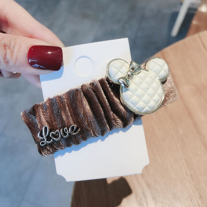 Wholesale Fabric Alloy Hair Clips （F）JDC-HC-GSXP009 Hair Clips 宏鑫 white mq Wholesale Jewelry JoyasDeChina Joyas De China