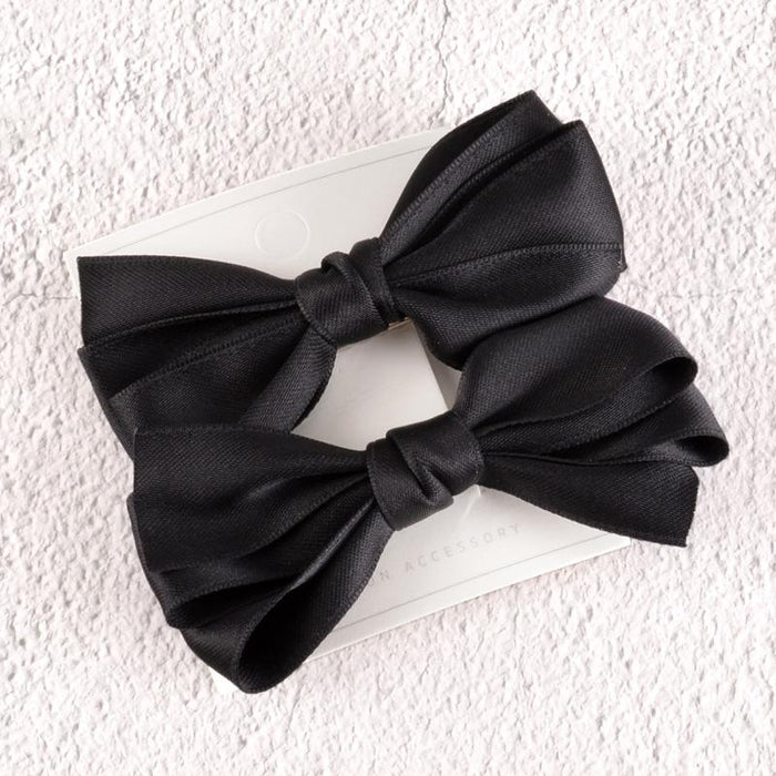 Bulk Jewelry Wholesale fabric bow hair clips JDC-HC-K014 Wholesale factory from China YIWU China