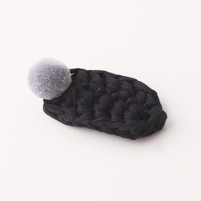 Bulk Jewelry Wholesale fabric hair ball hair clips JDC-HC-K023 Wholesale factory from China YIWU China