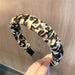 Bulk Jewelry Wholesale Fabric Leopard print chain headband  JDC-HD-h007 Wholesale factory from China YIWU China