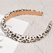 Bulk Jewelry Wholesale fabric leopard print headband hair rope JDC-HD-K008 Wholesale factory from China YIWU China