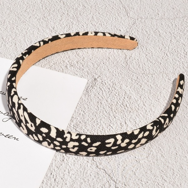 Bulk Jewelry Wholesale fabric leopard print headband hair rope JDC-HD-K008 Wholesale factory from China YIWU China