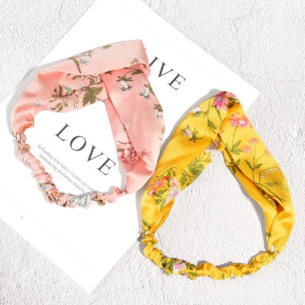 Bulk Jewelry Wholesale fabric printing Hair Scrunchies JDC-HS-K072 Wholesale factory from China YIWU China