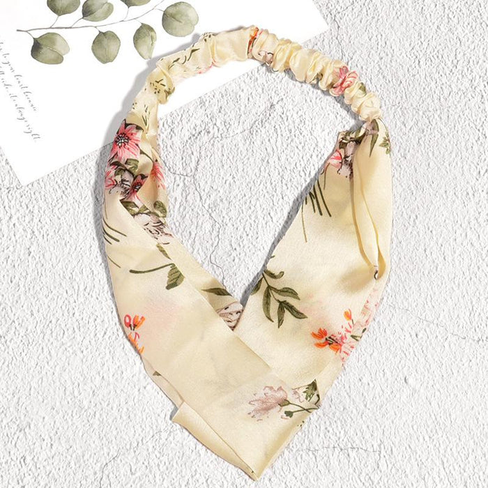 Bulk Jewelry Wholesale fabric printing Hair Scrunchies JDC-HS-K072 Wholesale factory from China YIWU China