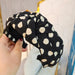 Bulk Jewelry Wholesale fabric simple wave dot headband JDC-HD-O055 Wholesale factory from China YIWU China