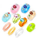 Wholesale Fancy Color Diamond Transparent Fruit Ring Set JDC-RS-Yunhe003 Rings 芸禾 1 One size fits all Wholesale Jewelry JoyasDeChina Joyas De China