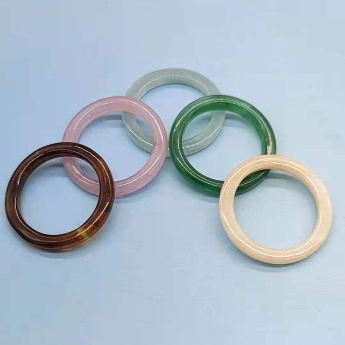 Wholesale Fancy Color Diamond Transparent Fruit Ring Set JDC-RS-Yunhe003 Rings 芸禾 14 One size fits all Wholesale Jewelry JoyasDeChina Joyas De China