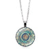 Wholesale fashion glass pendant JDC-CS-Hengx004 charms 横湘 Wholesale Jewelry JoyasDeChina Joyas De China