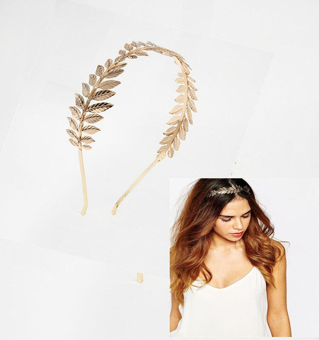 Wholesale fashion leaf Headband JDC-HD-JianZ004 headband 简质 Wholesale Jewelry JoyasDeChina Joyas De China