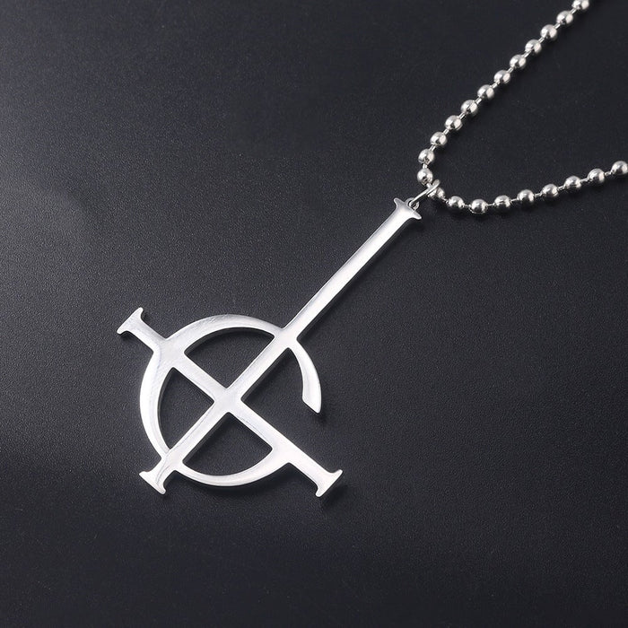 Wholesale fashion punk style stainless steel pendant items JDC-NE-youm005 Neckaces 幽梦 Wholesale Jewelry JoyasDeChina Joyas De China
