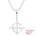 Wholesale fashion punk style stainless steel pendant items JDC-NE-youm005 Neckaces 幽梦 Wholesale Jewelry JoyasDeChina Joyas De China