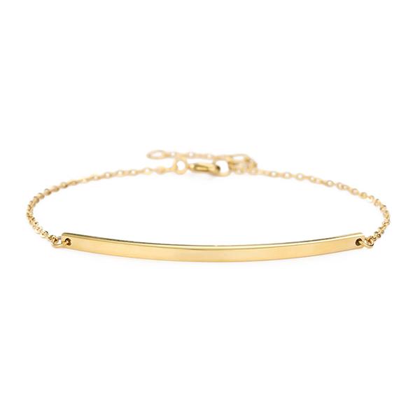 Bulk Jewelry Wholesale fashion smile bracelet Simple stainless steel ladies rose gold bracelet-JDC-BT-j007 Wholesale factory from China YIWU China