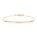 Bulk Jewelry Wholesale fashion smile bracelet Simple stainless steel ladies rose gold bracelet-JDC-BT-j007 Wholesale factory from China YIWU China