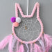 Wholesale Feather Iron Hoop Hairball Ribbon Dreamcatcher JDC-DC-JunX003 Dreamcatcher 俊贤 Wholesale Jewelry JoyasDeChina Joyas De China