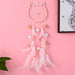 Wholesale Feather Iron Hoop Hairball Ribbon Dreamcatcher JDC-DC-JunX003 Dreamcatcher 俊贤 Wholesale Jewelry JoyasDeChina Joyas De China