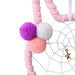 Wholesale Feather Iron Hoop Hairball Ribbon Dreamcatcher JDC-DC-JunX003 Dreamcatcher 俊贤 Wholesale Jewelry JoyasDeChina Joyas De China