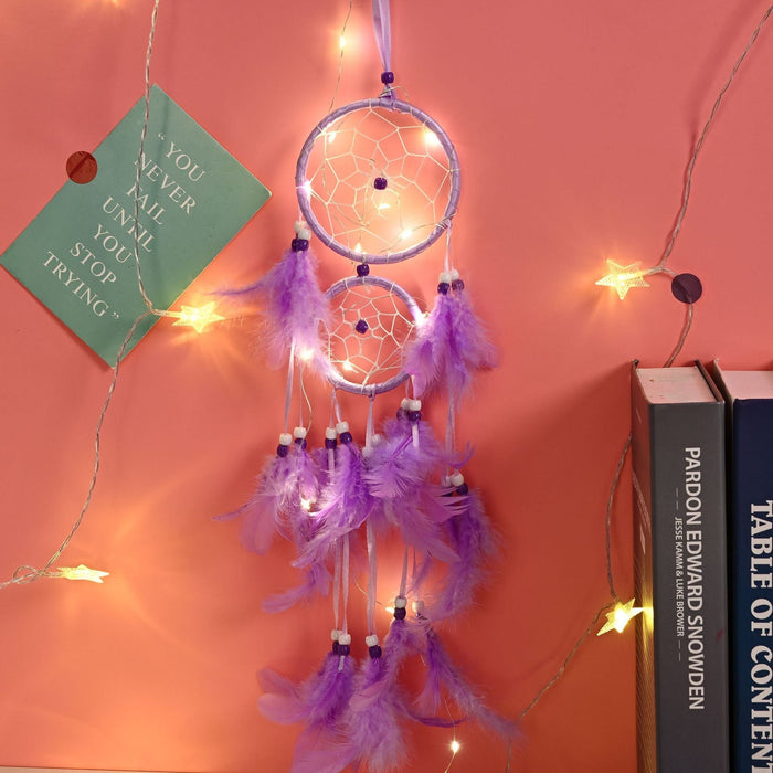 Wholesale Feather Ribbon Plastic Circle DreamCatcher Home Wall Decoration JDC-DC-JunX001 Dreamcatcher 俊贤 Wholesale Jewelry JoyasDeChina Joyas De China