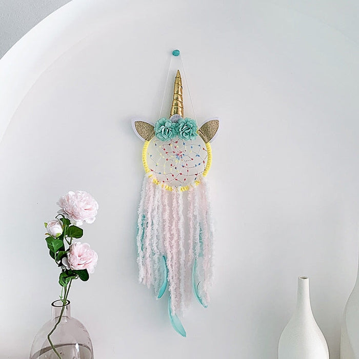 Wholesale Feather Velvet DreamCatcher JDC-DC-MGu004 Dreamcatcher 梦罟 Wholesale Jewelry JoyasDeChina Joyas De China