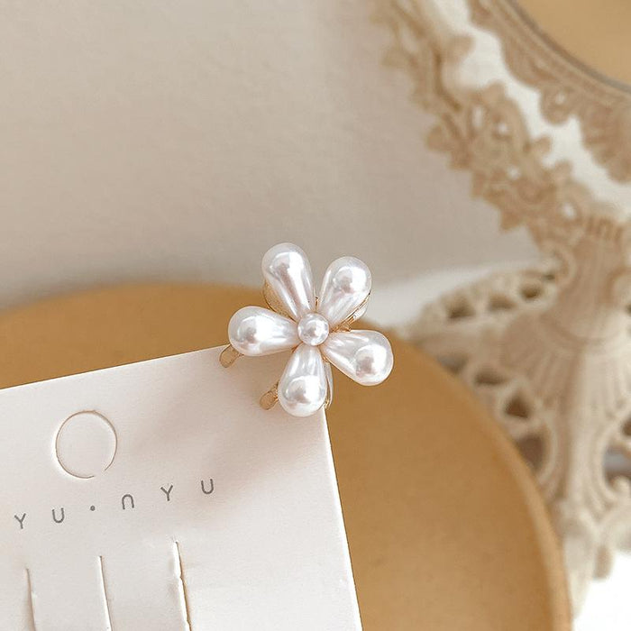 Bulk Jewelry Wholesale five-petal pearl clip hairpin JDC-HD-bd012 Wholesale factory from China YIWU China