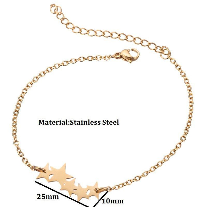 Bulk Jewelry Wholesale five-pointed star bracelet  JDC-ST-L061 Wholesale factory from China YIWU China