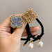 Wholesale flash drill clover head rope JDC-HS-GSFS013 Hair Scrunchies 夙尚 Wholesale Jewelry JoyasDeChina Joyas De China
