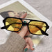 Wholesale flat metal leg Sunglasses JDC-SG-JinF036 Sunglasses 季丰 yellow Wholesale Jewelry JoyasDeChina Joyas De China