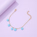 Wholesale flower alloy rice beads flower bracelet JDC-BT-Yida003 Bracelet 宜达 Wholesale Jewelry JoyasDeChina Joyas De China