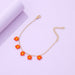 Wholesale flower alloy rice beads flower bracelet JDC-BT-Yida003 Bracelet 宜达 Wholesale Jewelry JoyasDeChina Joyas De China