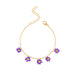 Wholesale flower alloy rice beads flower bracelet JDC-BT-Yida003 Bracelet 宜达 58 Wholesale Jewelry JoyasDeChina Joyas De China
