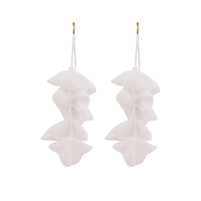 Wholesale flower beaded earrings JDC-ES-ManY006 Earrings 满溢 12 Wholesale Jewelry JoyasDeChina Joyas De China
