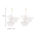 Wholesale flower beaded earrings JDC-ES-ManY006 Earrings 满溢 6 Wholesale Jewelry JoyasDeChina Joyas De China