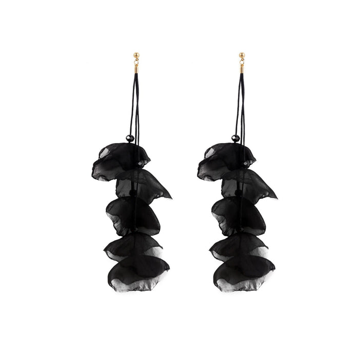 Wholesale flower beaded earrings JDC-ES-ManY006 Earrings 满溢 9 Wholesale Jewelry JoyasDeChina Joyas De China
