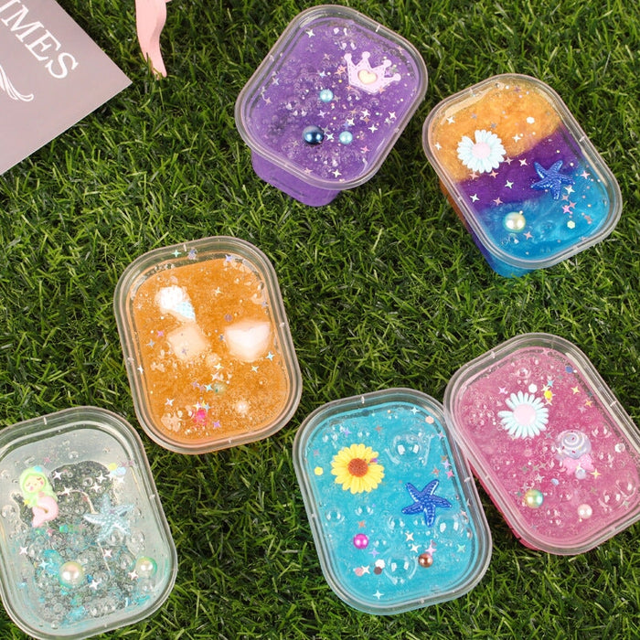 Wholesale Foaming Glue Crystal Mud Slime Decompression Toys JDC-FT-LingK002 fidgets toy 灵卡 Wholesale Jewelry JoyasDeChina Joyas De China