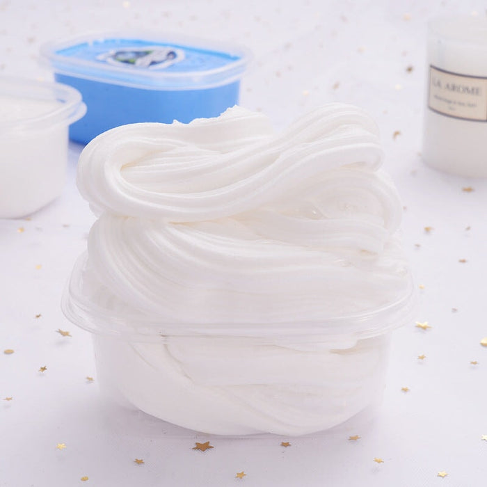 Wholesale Foaming Glue Crystal Mud Slime Decompression Toys JDC-FT-MaiM001 fidgets toy 麦苗 white Wholesale Jewelry JoyasDeChina Joyas De China