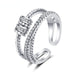 Wholesale fortune ring S925 Silver Diamond Rings JDC-RS-BLX075 Rings 宝来兴 Wholesale Jewelry JoyasDeChina Joyas De China