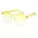 Wholesale Frameless One Piece PC Transparent Sunglasses JDC-SG-XingY003 Sunglasses 兴业 Wholesale Jewelry JoyasDeChina Joyas De China