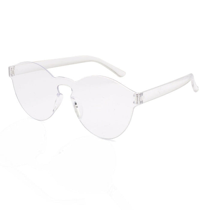 Wholesale Frameless One Piece PC Transparent Sunglasses JDC-SG-XingY003 Sunglasses 兴业 Wholesale Jewelry JoyasDeChina Joyas De China