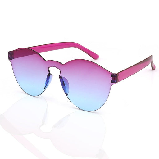 Wholesale Frameless One Piece PC Transparent Sunglasses JDC-SG-XingY003 Sunglasses 兴业 Wholesale Jewelry JoyasDeChina Joyas De China