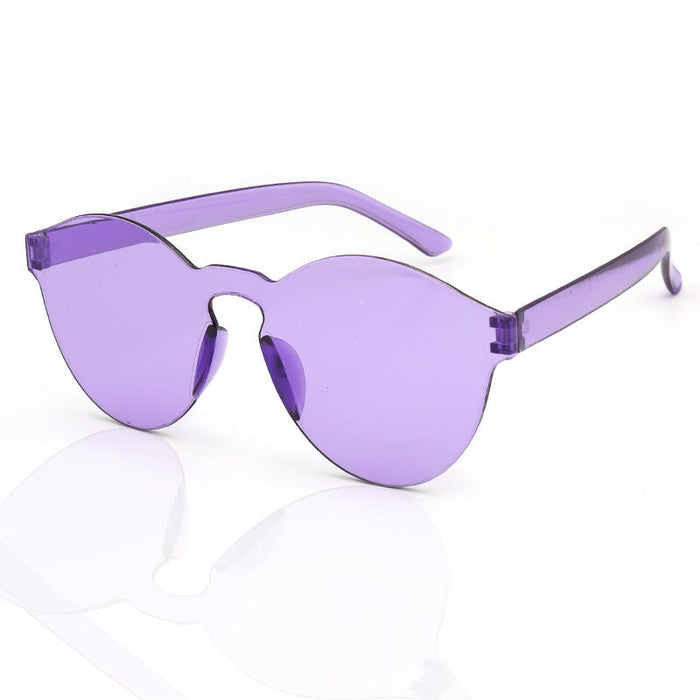 Wholesale Frameless One Piece PC Transparent Sunglasses JDC-SG-XingY003 Sunglasses 兴业 Wholesale Jewelry JoyasDeChina Joyas De China