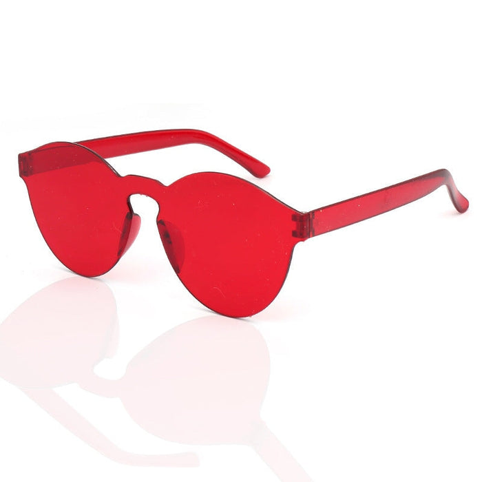 Wholesale Frameless One Piece PC Transparent Sunglasses JDC-SG-XingY003 Sunglasses 兴业 Wholesale Jewelry JoyasDeChina Joyas De China