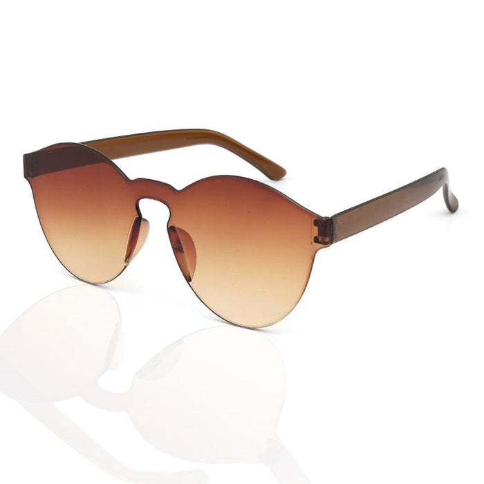 Wholesale Frameless One Piece PC Transparent Sunglasses JDC-SG-XingY003 Sunglasses 兴业 Shuangcha tablet Wholesale Jewelry JoyasDeChina Joyas De China