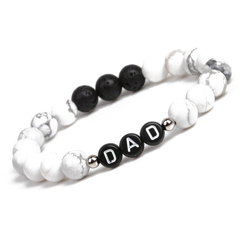 Wholesale Frosted Stone Onyx Bead bracelet JDC-BT-ChanX005 Bracelet 昌鑫 White Wholesale Jewelry JoyasDeChina Joyas De China
