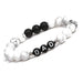 Wholesale Frosted Stone Onyx Bead bracelet JDC-BT-ChanX005 Bracelet 昌鑫 White Wholesale Jewelry JoyasDeChina Joyas De China
