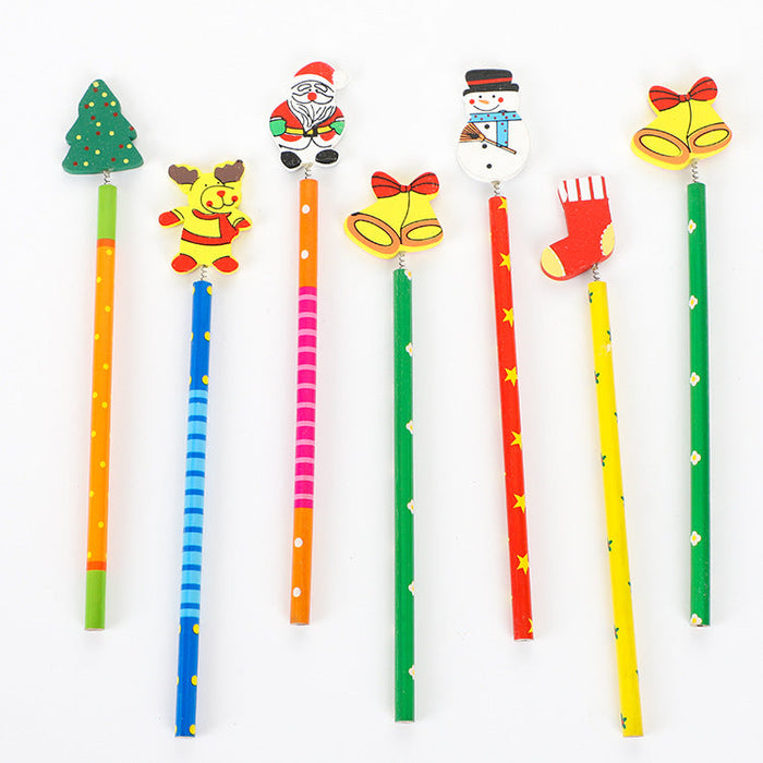 Wholesale fruit-shaped wooden pencils 12 pcs a pack JDC-PE-GSYX016 Pencil JoyasDeChina Christmas money HB Wholesale Jewelry JoyasDeChina Joyas De China