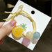 Wholesale fruit watermelon strawberry resin hair rope JDC-HS-ShiX001 Hair Scrunchies 诗弦 1 Wholesale Jewelry JoyasDeChina Joyas De China