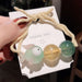 Wholesale fruit watermelon strawberry resin hair rope JDC-HS-ShiX001 Hair Scrunchies 诗弦 15 Wholesale Jewelry JoyasDeChina Joyas De China