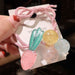 Wholesale fruit watermelon strawberry resin hair rope JDC-HS-ShiX001 Hair Scrunchies 诗弦 4 Wholesale Jewelry JoyasDeChina Joyas De China