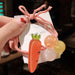 Wholesale fruit watermelon strawberry resin hair rope JDC-HS-ShiX001 Hair Scrunchies 诗弦 6 Wholesale Jewelry JoyasDeChina Joyas De China
