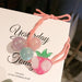 Wholesale fruit watermelon strawberry resin hair rope JDC-HS-ShiX001 Hair Scrunchies 诗弦 8 Wholesale Jewelry JoyasDeChina Joyas De China