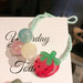 Wholesale fruit watermelon strawberry resin hair rope JDC-HS-ShiX001 Hair Scrunchies 诗弦 9 Wholesale Jewelry JoyasDeChina Joyas De China